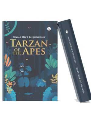 Tarzan of the Apes – Edgar Rice Burroughs Tarzan of the Apes hardcover book by Edgar Rice Burroughs featuring a jungle-themed cover design.
