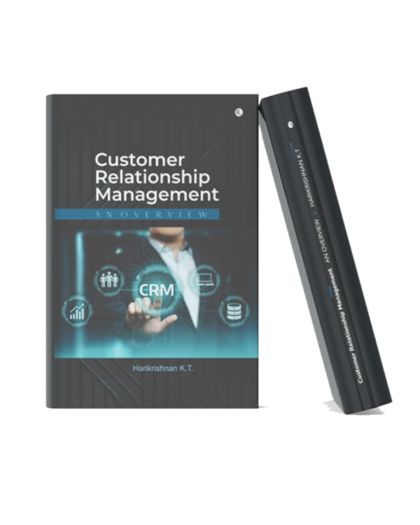 Academic management book focused on customer relationship management, business communication, digital systems, and customer engagement strategies.