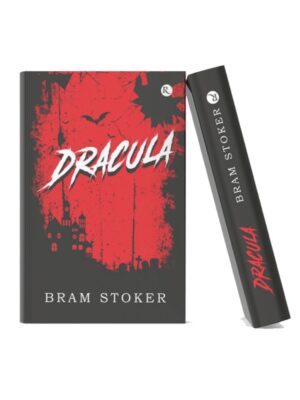 Dracula by Bram Stoker | Classic Gothic Horror Novel Black and red hardcover edition of Dracula by Bram Stoker featuring gothic castle artwork and bat silhouettes.